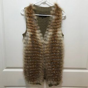 Dana Stein Tibetan Sand Fox Fur Vest